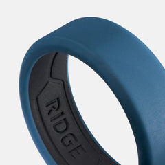 8mm Silicone Ring Set - Alpine Navy