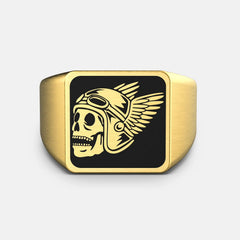 Godspeed Signet - 18K Gold