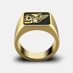 Godspeed Signet - 18K Gold