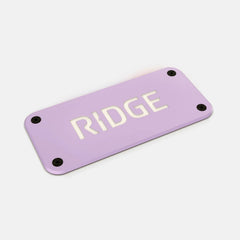Ridge Logo Plate - Lavender