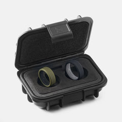 8mm Silicone Ring Set - Matte Olive