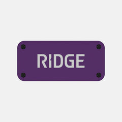 Ridge Logo Plate - Alaska Twilight