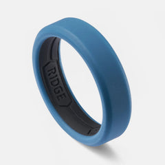 6mm Silicone Ring Set - Alpine Navy