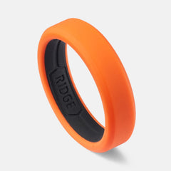 6mm Silicone Ring Set - Basecamp Orange