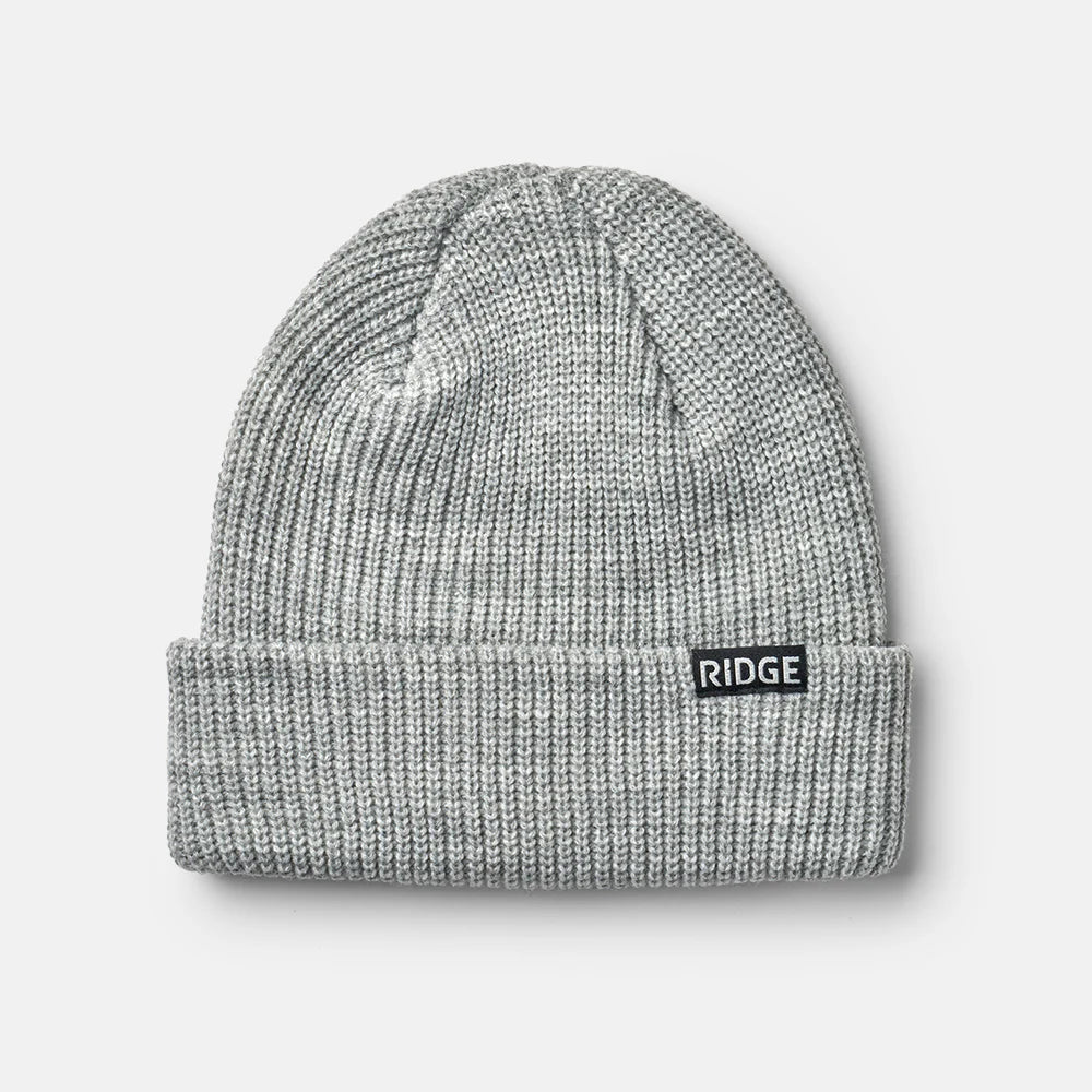 Ridge Classic Cuffed Beanie - Gunmetal