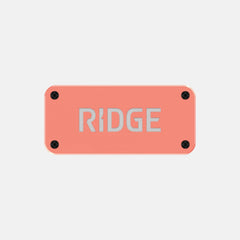 Ridge Logo Plate - Just Peachy