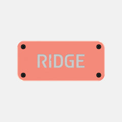 Ridge Logo Plate - Just Peachy