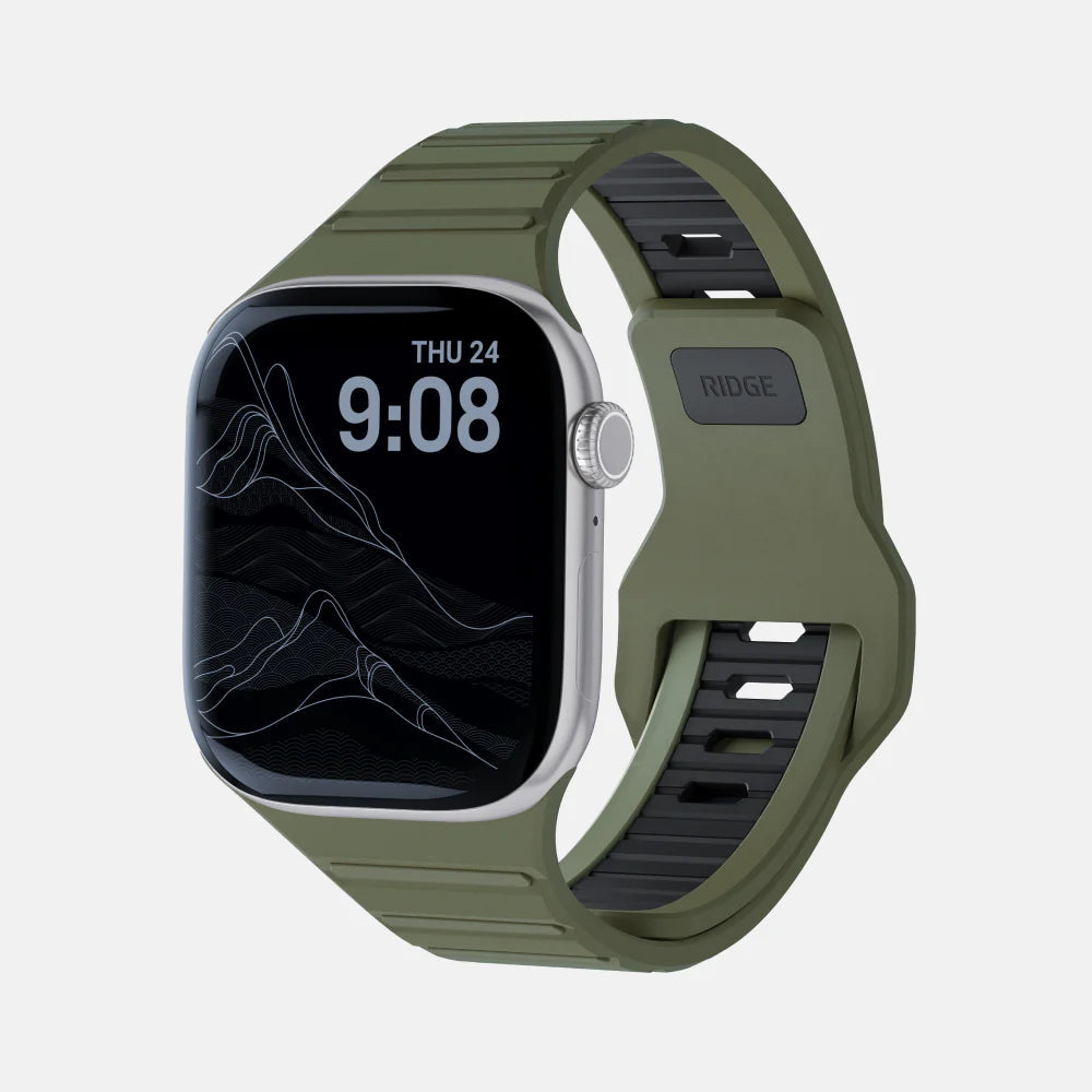 Everyday Watch Strap - Matte Olive - 41/42mm