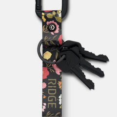 Ridge Keychain - Moonlight Garden Leather