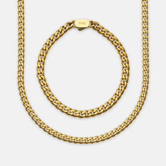 Curb Chain Kit - 18K Gold - Large