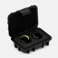 4mm Rounded Ring Set - 24K Gold