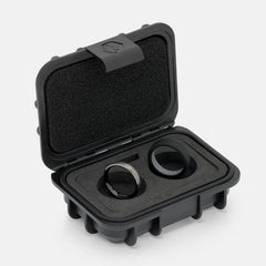 4mm Rounded Ring Set - Gunmetal