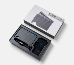 Ridge Wallet - High Dive Blue Carbon 002