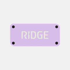 Ridge Logo Plate - Lavender
