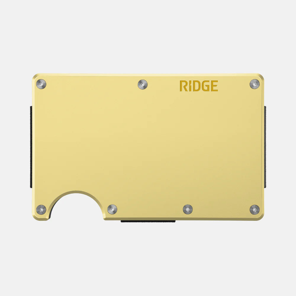 Ridge Wallet - Lemon Drop