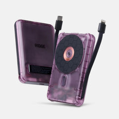 Ridge Power Bank - 10k mAh - Atomic Purple