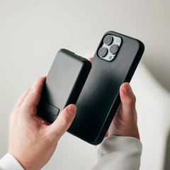 Everyday Charging Kit - iPhone 16 Pro Max - Midnight Black Leather