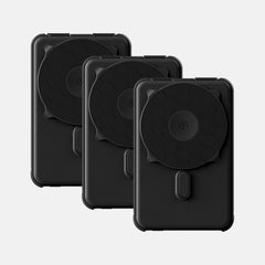 Ridge Power Bank - 10k mAh Bundle - Matte Black - 3-Pack