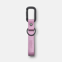 Ridge Keychain - Lilac Leather