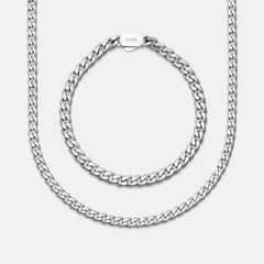 Curb Chain Kit - Platinum - Large