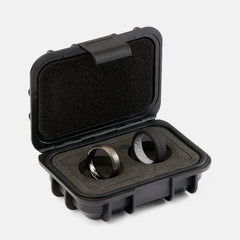 6mm Rounded Ring Set - Gunmetal