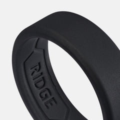 8mm Silicone Ring Set - Royal Black