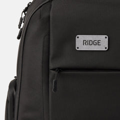 Ridge Logo Plate - Stonewashed Titanium