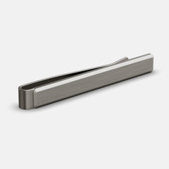Tie Bar & Cufflinks Kit - Platinum