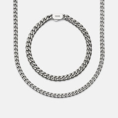 Curb Chain Kit - Titanium - Large