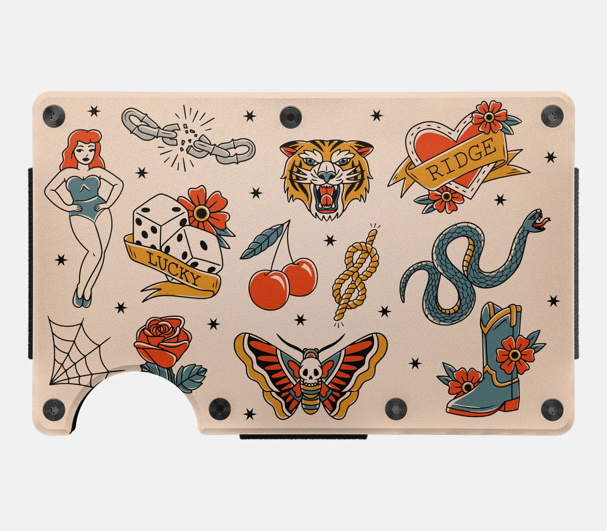 Ridge Wallet - Traditional Flash - Color
