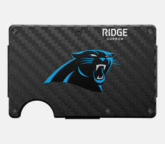 Ridge Wallet - Carolina Panthers - Carbon Fiber 3k