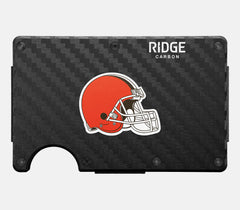 Ridge Wallet - Cleveland Browns - Carbon Fiber 3k
