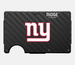 Ridge Wallet - New York Giants - Carbon Fiber 3k