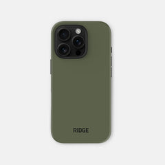 Ridge Phone Case - Matte Olive - iPhone 16 Pro