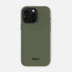 Ridge Phone Case - Matte Olive - iPhone 16 Pro Max